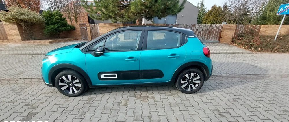 Citroen C3 cena 57000 przebieg: 32000, rok produkcji 2020 z Zabrze małe 56